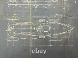 Alfa Romeo TIPO C 12 Cylinder 1936 Factory Blueprint