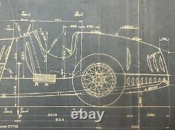 Alfa Romeo TIPO C 12 Cylinder 1936 Factory Blueprint