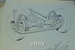 Alfa Romeo Tipo 160 Flat 12 158 Suspension G Cavara Original Poster 101 x 82cm