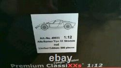 Alfa romeo 33 stradale premium classicxxs 1/12 scale
