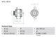 Bosch Alternator For Fiat Tipo T-jet 120 940b7.000 1.4 (03/2016-03/2020) Genuine