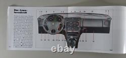 Board Map + Operating Instructions Alfa Romeo GTV Type 916 T. Spark + V6 Stand
