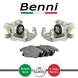 Brake Calipers + Pads Rear Benni Fits Fiat Punto Tipo Alfa Romeo 145 146