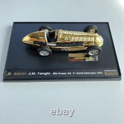 Brumm 1/43 Alfa Romeo tipo158 Fangio F1 World Champion 1951 Limited Gold Model