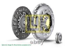 Clutch Kit 3pc (Cover+Plate+Releaser) fits FIAT TIPO 160 1.8 2.0 89 to 95 LuK