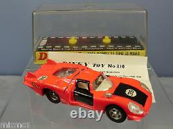 DINKY No. 210 ALFA ROMEO 33 TIPO LE-MANS (PERSPEX TOP VERSION) VN MIB