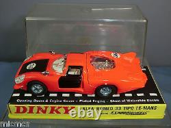 DINKY No. 210 ALFA ROMEO 33 TIPO. LE-MANS VN MIB