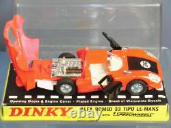 DINKY TOYS MODEL No. 210 ALFA ROMEO 33 TIPO. LE-MANS VN MIB