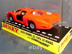 DINKY TOYS MODEL No. 210 ALFA ROMEO 33 TIPO. LE-MANS VN MIB