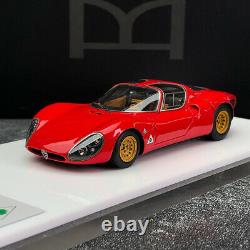 DMH 143 Alfa Romeo tipo33 Stradale resin collection car model