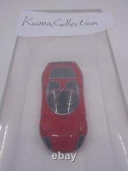 DMH 164 Alfa Romeo TIPO 33 Stradale Limited Rosso Crosa Red Resin Model Car