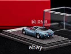 DMH 164 Scale Alfa Romeo Tipo33 Stradale Limited Edition Blue Resin Model Car