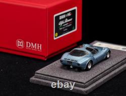 DMH 164 Scale Alfa Romeo Tipo33 Stradale Limited Edition Blue Resin Model Car