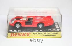 Dinky 210 Alfa Romeo 33 Tipo Le Mans In It's Original Box Near Mint Vintage