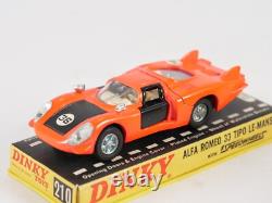 Dinky Toys GB No. 210 Alfa Romeo 33 Tipo Le Mans never played in box 1/43