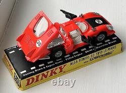 Dinky Toys No. 210 Alfa Romeo 33 Tipo Le-Mans Near Mint In Original Box