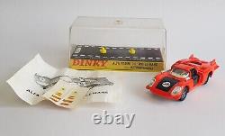 Dinky Toys No. 210, Alfa Romeo 33 Tipo Le-Mans Superb V Near Mint Condition