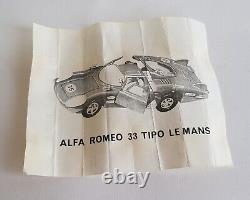 Dinky Toys No. 210, Alfa Romeo 33 Tipo Le-Mans Superb V Near Mint Condition