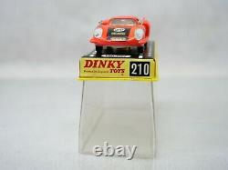 Dinky toys gb no. 210 alfa romeo 33 tipo le mans never played in box mib