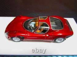 Dmh 1/43 Alfa Romeo Tipo 33/2 Stradale Rosso Formule 07Red /Metallic Red Limited