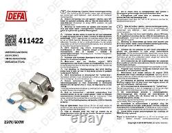 Engine Heater Element DEFA 411422 for FIAT KIA MERCEDES PEUGEOT VOLVO TYPE 422