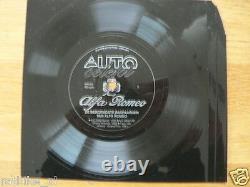 Ep Alfa Romeo Sounds Flexi Single Vinyl & Mag, Tipo B, Targa Florio, C1750,8c2300