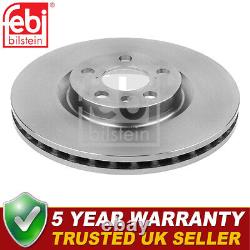 Febi Front Brake Discs Fits Alfa Romeo 147 156 FiatDoblo Vauxhall Combo 500 Tipo