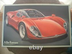 Fujimi Alfa Romeo Tipo 33 1/16 Scale Model Kit