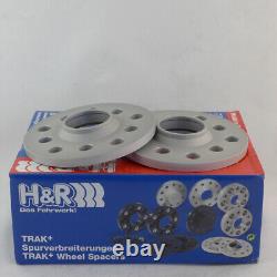 H&R Wheel Spacers 30mm Silver for Alfa 4C Spider Type 960 961 Fiat 500L Tipo