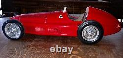 Jeron Quarter Scale Alfa Romeo Tipo 159 Fangio Gran Prix F1 Rc Indy Tether Model