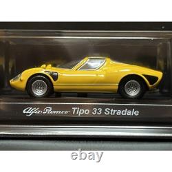 Kyosho 1/64 Alfa Romeo Minicar 2 Tipo 33 Stradare Yellow