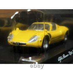 Kyosho 1/64 Alfa Romeo Minicar 2 Tipo 33 Stradare Yellow