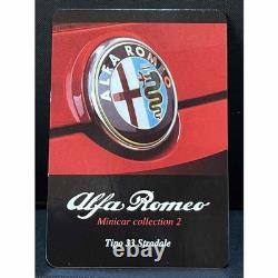 Kyosho 1/64 Alfa Romeo Minicar 2 Tipo 33 Stradare Yellow
