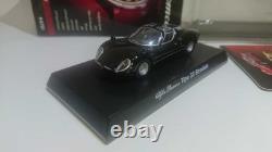 Kyosho 1/64 Alfa Romeo Minicar Collection 2 Tipo 33 Stradale Black
