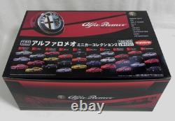 Kyosho 1/64 Alfa Romeo Minicar Collection Ii 1 Case / 20 Pieces Tz2 Tipo33 Rz 14
