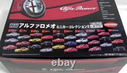 Kyosho 1/64 Alfa Romeo Minicar Collection Ii 1 Case / 20 Pieces Tz2 Tipo33 Rz 14