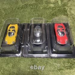 Kyosho 1/67 Alfa Romeo Tipo 33 Stradale 3 Car Set Red/Black/Yellow Used