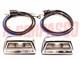 License Plate Lights Alfa Romeo Giulia Gt Duetto 1750 2000 Sedan Tipo Altissimo