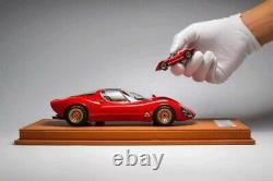 MC181G DMH Classic Racing 118 Alfa Romeo Tipo 33 Stradale early Rosso Red Wheel