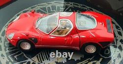 Minichamps 1/43 Scale 436 120920 1968 Alfa Romeo Tipo 33 Stradale Red