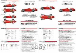 Model Factory Hiro 1/43 Full Detail Multimedia kit Alfa Romeo Tipo 159 (Ver. A)