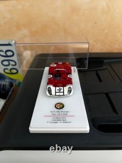 NO SPARK ALFA ROMEO TIPO 33/3 #36 24 Hours of Le Mans 1970 1/43 TSM Model RARE