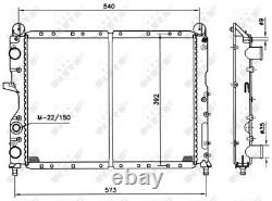 New Radiator, engine cooling for ALFA ROMEO FIAT LANCIA155, TIPO, DEDRA, TEMPRA