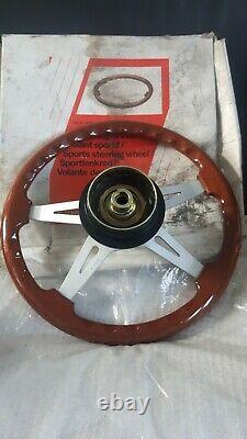 Nos Genuine Fiat Oba Steering Wheel Fiat Tipo Alfa Romeo 155, Lancia Delta