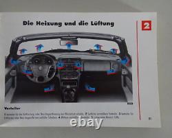 Operating instructions Alfa Romeo Spider Type 916 V6 + T. Spark Stand 10/1995