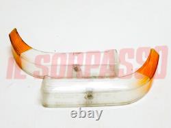 Plastic Turn Signal Lenses Bumpers Alfa Romeo 1750 GT Berlina 1 Tipo Carello NOS