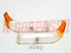 Plastic Turn Signal Lenses Bumpers Alfa Romeo 1750 GT Berlina 1 Tipo Carello NOS