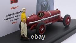 RIO RIO4666-P 1/43 Alfa Romeo P3 Tipo B Coppa Citta di Bergamo 1935 #2 Winner