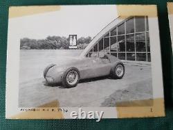 Rare 3 photos 1941 Alfa Romeo P2 Tipo A 158 Alfetta Nuvolari Ascari Enzo Ferrari