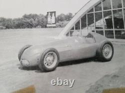 Rare 3 photos 1941 Alfa Romeo P2 Tipo A 158 Alfetta Nuvolari Ascari Enzo Ferrari